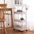 Import 3 Tier/4 Tier Slim Storage Cart Mobile Shelving Slide Storage Rolling Pantry Tower Bathroom Kitchen storage Rack with wheel from China