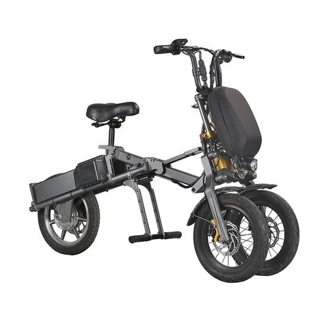 3 Wheel Foldable Cheap Mobility Adult Kick Moped E  Scooters Electric Tricycles For Sale