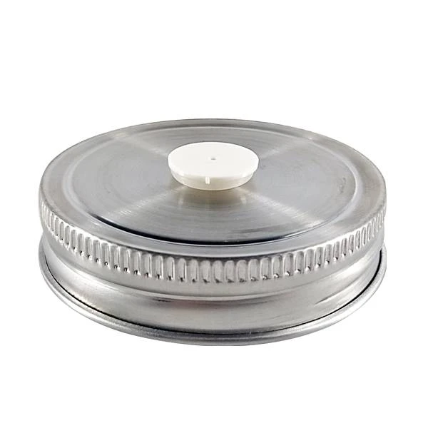 304 stainless steel 70 86 mm two pieces plate ring mason glass canning jar Vacuum lids with bands