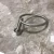 Import 304 Stainless steel towel rings Thickened base high quality bathroom towel hanging ring from China