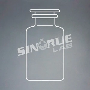 30ml~5000ml Laboratory Amber Wide Mouth Reagent Bottle with Ground-in Glass Stopper
