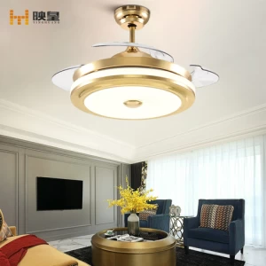 36/42 inches LED Super Silent Remote Living Room Kitchen Reversible Retractable Ceiling Light Fan