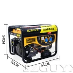 3KW small gasoline generator 220v /380V diesel household generator Miniature silent mini generator