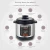 Import 3l multi-functional electric pressure cooker with temperature control from China