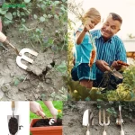 3pcs garden tool set wood handle multi tool garden sets garden tool gift set