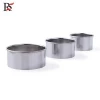 3pcs high quality stainless steel Round shape cookie cutter set