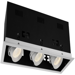 3x15W led rectangle grille lamp