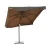 Import 3x3M square shape with stand patio parasol beach umbrella roman umbrella from China