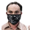 4 layers reusable washable breathable mask made of antimicrobial fabrics cotton polyester mesh Fabric combination Textile mask