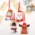 4 Pieces Christmas Drawstring Gift Bags Santa Backpack Goody Treat Bags for Christmas Festival Decoration