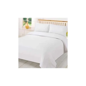 4 Star Hotel white bedding set 100 % Ring Spun Cotton bed sheet set bed linen