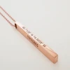 40% OFF Custom Coordinates Necklace ,Personalize Stamped customized bar jewellery,Vertical Bar Layered Necklace
