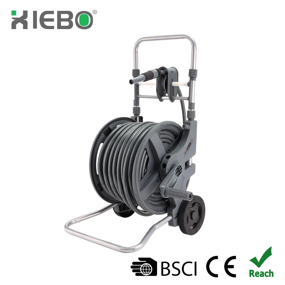 45m hose reel cart for garden yardworks hose reel parts Xiebo brand XBW-E04