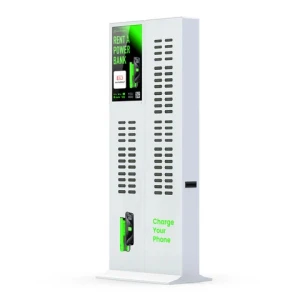 4G App Portable Power Station 72 Slots With 23.8 Screen Shared Powerbank Rental Charging Station Innovative Vending Machine