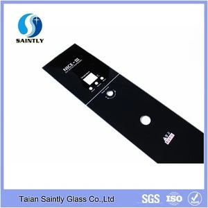4mm High quality silk-screen printing tempered glass for water dispenser