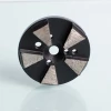 5 segments concrete diamond with 3 hole for floor grinder
