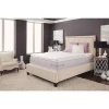 5 star hilton natural latex hotel bed with mattress
