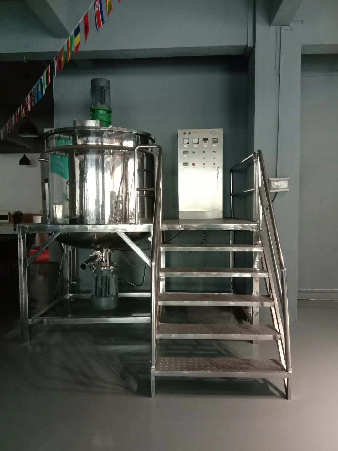 500 liters stainless steel mixing tank chemical mixing equipment