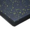 500x500mm size black color rubber gym floor tile bathroom floor tiles