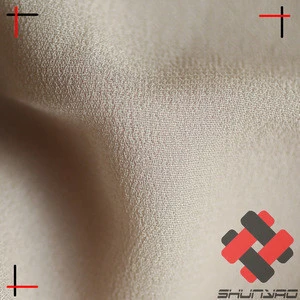 50D Viscose georgette fabric ultra thin light weight Viscose crepe chiffon good hand feel silk-like fabric for fashion apprarel
