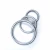 Import 5*50 mm High Quality Welded Stainless Steel 304 Round O Ring Open Welded O Ring for Bag Accessories from China