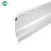 5/8 inch Trimless Recessed White Aluminum LED Profile Frywall Plaster-in Indirect Light