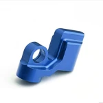6061 T6 blue yellow anodized sandblasting aluminum cnc turned parts for car body
