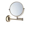 6/8 Inch Stainless Steel Wall Mounted Bathroom Shaving Mirror Bath Mirror Magnifying Mirror with 3X Magnification