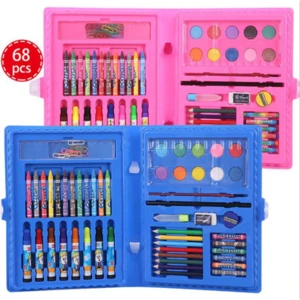68pcs pvc box colorful school gift sets