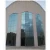 6mm double reflective tempered glass energy saving glass curtain wall