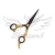 Import 7 Inch Stainless Steel Barber Scissors Hair cutting scissor thinning shear kit from China