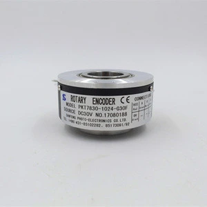 78mm 44mm PKT78 series elevator and lift incremental hollow shaft rotary encoder for elevator and lift using