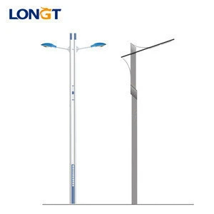 Solar Lamp Post Street Light Pole, Lamp Post Height In Meters