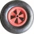 Import 8inch 200mm aluminum rubber wheel elastic rubber caster wheel from China