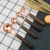 Import 8PCS Set Walnut Wood Handle Measuring Cups and Spoons Comfortable Antifreeze handle Kitchen  Baking Measuring Tools from China
