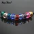 Import 9*14MM Big Hole Glass Beads Crystal Beads For Jewelry Making from China