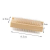 9.5*3.5*4 Factory Supply Cheap Custom Logo Wooden Cleaning Nail Brush