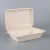 Import 9*6" bagasse food container take away food box from China