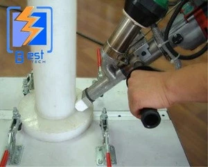 A new type of hot air welder---PP/PE extrusion welding torch