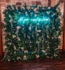 A&amp;C Wedding Decor Backdrop Flower Wall Purple Flower Wall For Event