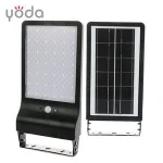 ABS IP65 waterproof 42 SMD outdoor solar motion sensor induction usb street lamp light