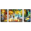 Abstract Painting Canvas Modern Hand Painted 3 Piece Scenery Oil Painting Wall Art Cheap