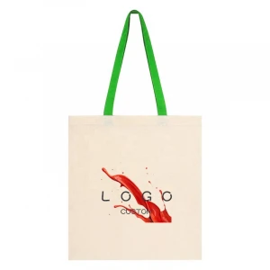 Advertising high quality factory business activities  full color custom promotion carry shopping bag tote bags