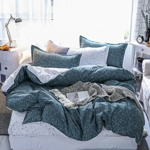 AG104 wholesale cheap 100% cotton adult  bedding set ins hot print bedding sets