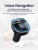 Import AGETUNR AG01 Alexa enabled voice control Bluetooth 4.2 car FM transmitter MP3 player  DC 5V 4.8A charging from China