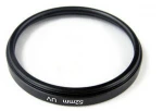 Aluminum DSLR Camera 52mm UV filter universal for all camera lens