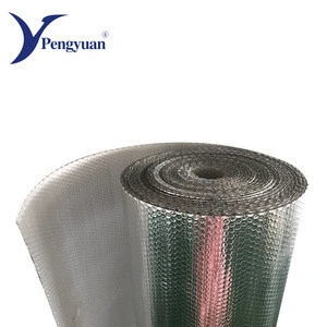 Aluminum foil fireproof mpet bubble film insulation material