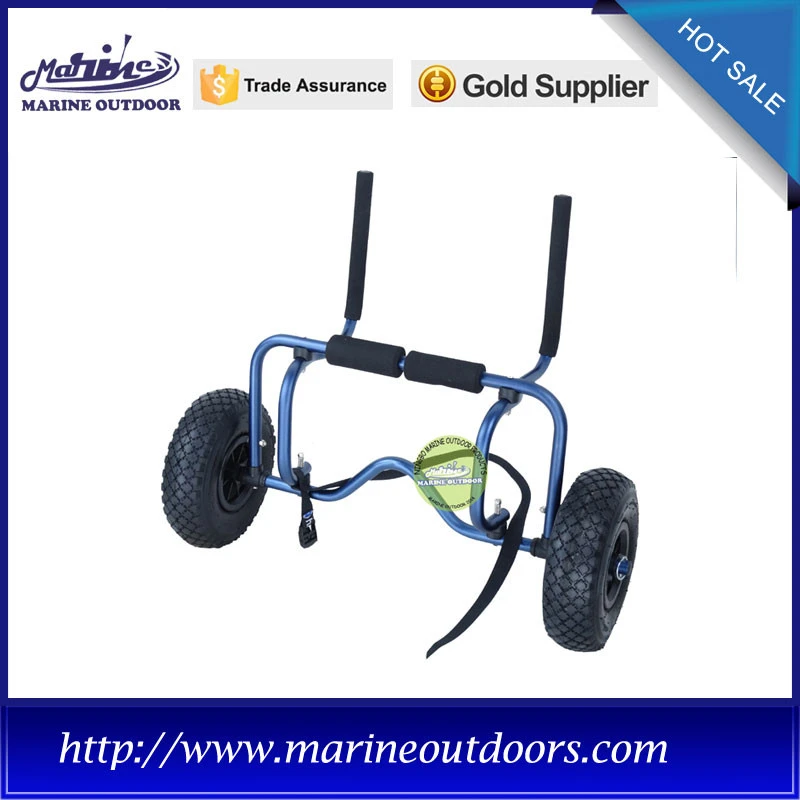Aluminum folding beach cart boat beach cart Kayak accessories trolley dolly