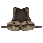 Amazon hot multi-pocket multi-function fishing breathable fly fishing vest pack for fishing tackle and equipment