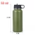 Import amazon hot sale Insulated Water Bottle With Straw Travel Powder Coated Double-Walled Thermos/Vacuum Flask with silkscreen logo from China